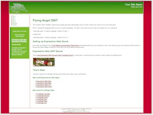 Free Expression  Templates on Free Expression Web Dynamic Web Templates