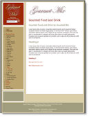 Gourmet Mix Dynamic Web Template.