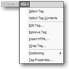 Quick Tag Selector.