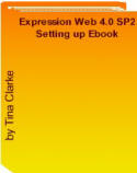 Expression Web 4.0 SP2 Setting up Ebook.